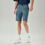 Men's Slim Peach Twill Elastic Shorts