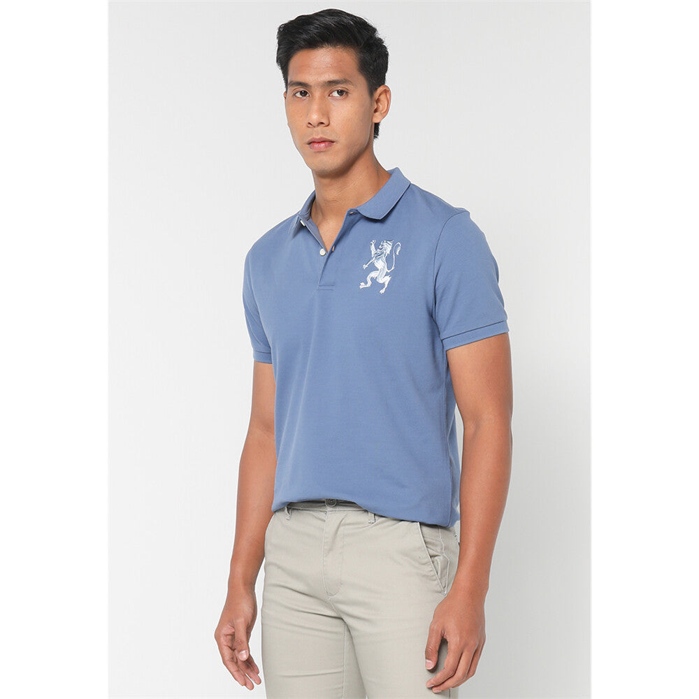 Men's 3D Lion Polo