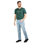 TEST Men's Skinny Fit Tapered Jeans