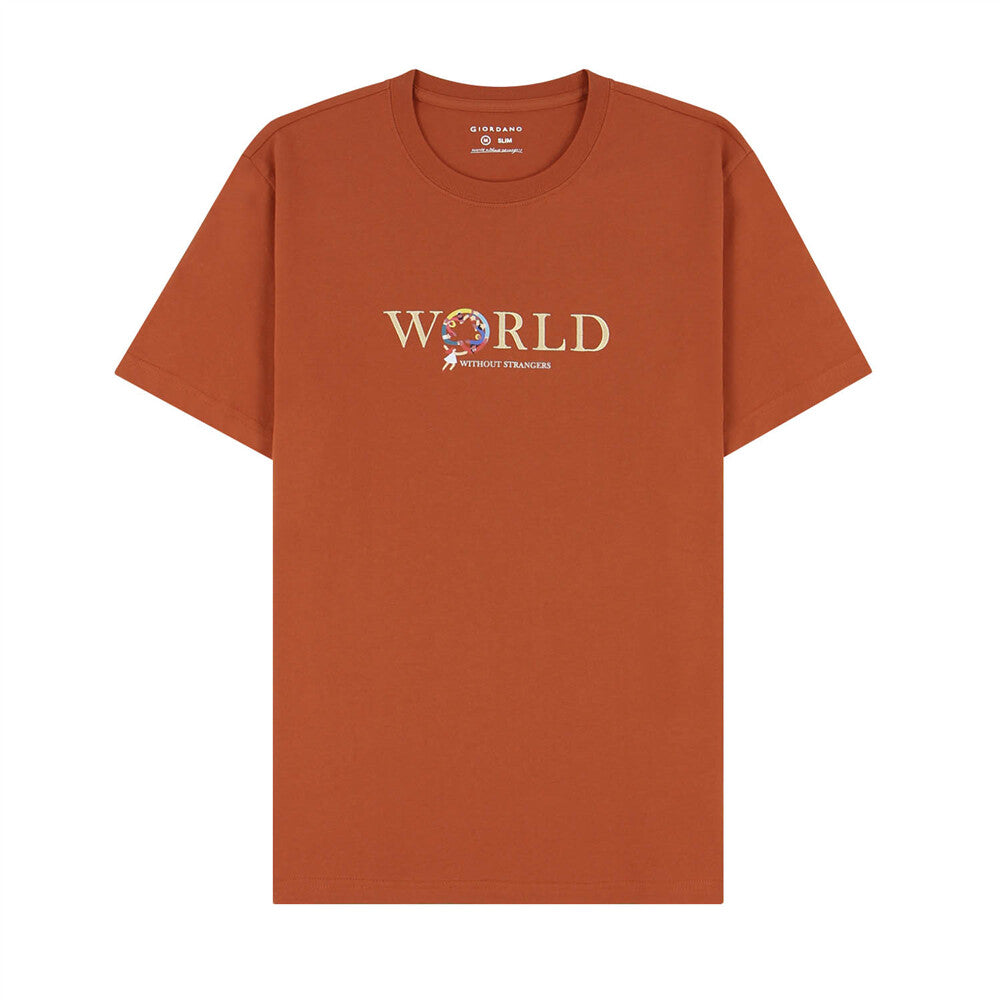 Men's Wws Theme Print Tee's