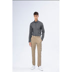 Men's Oxford Pattern Wrinkle Free Shirt
