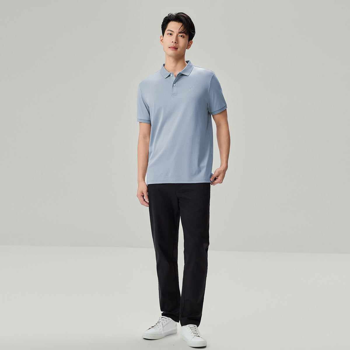 Men’s Slim Fit Liquid Touch Cotton Interlock Polo