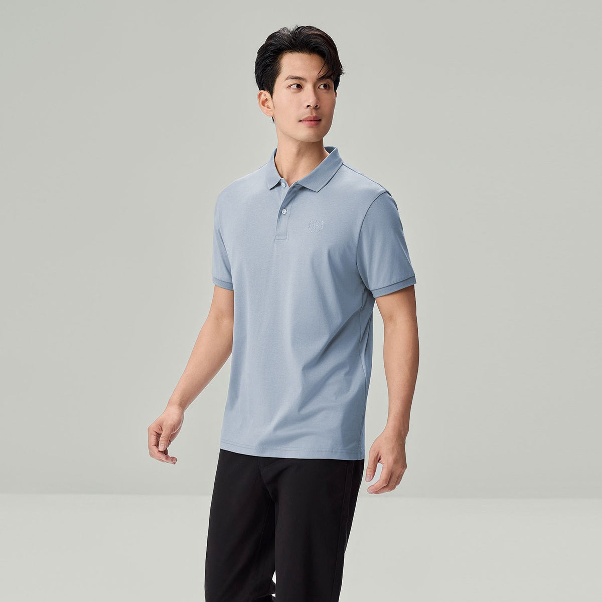 Men’s Slim Fit Liquid Touch Cotton Interlock Polo