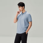 Men’s Slim Fit Liquid Touch Cotton Interlock Polo