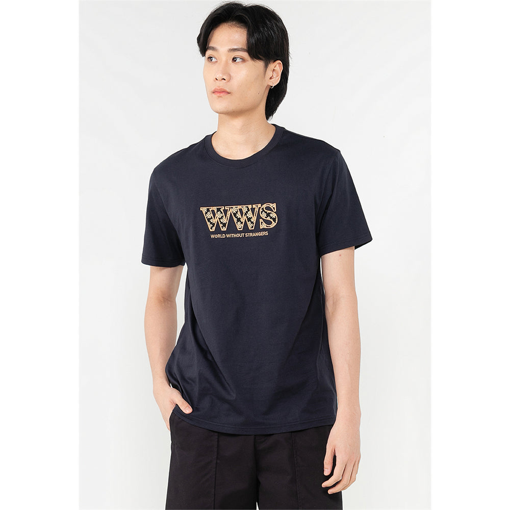 Men's Wws Theme Print Tee's