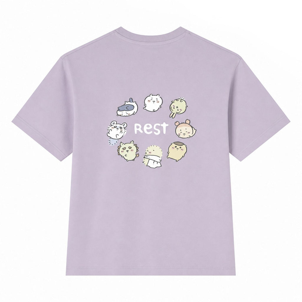 Women's Chiikawa Orchid Boyfriend Tee