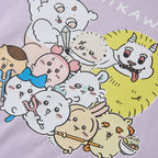 Kid's Chiikawa Orchid Petal Soft Relaxed Graphic Tee
