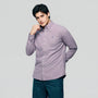 Men’s Cotton Slim Oxford Shirt with Embroidery