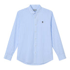 Men’s Cotton Slim Oxford Shirt with Embroidery