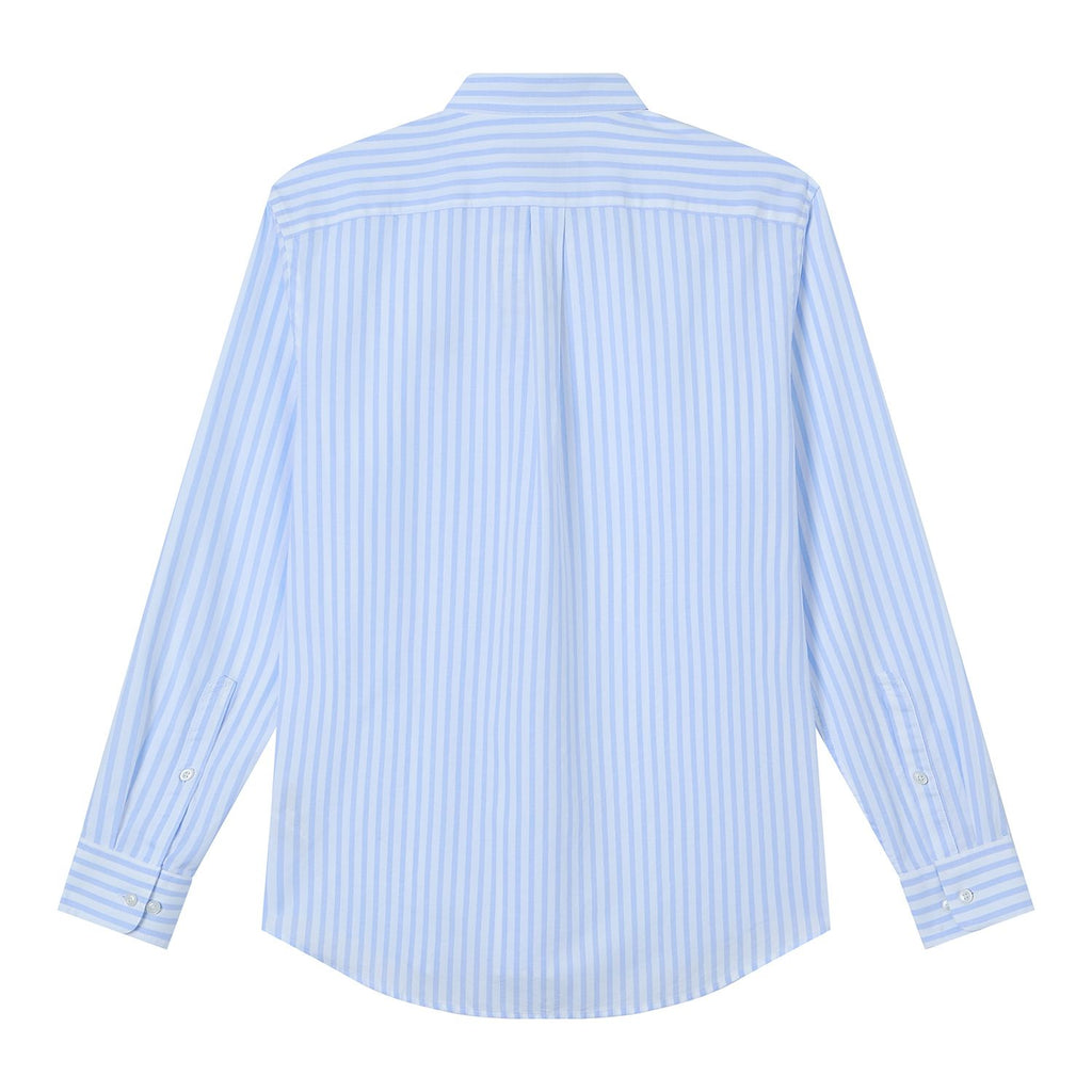 Men’s Cotton Slim Oxford Shirt with Embroidery