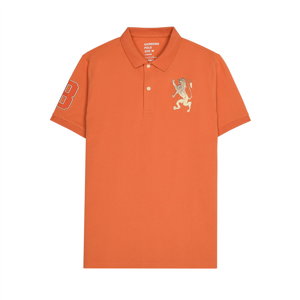 Men's 3D Lion Polo