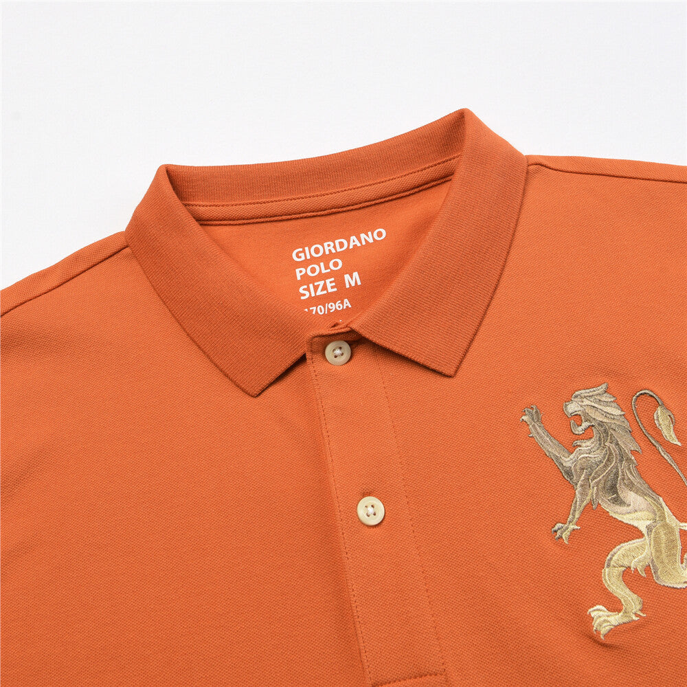 Men's 3D Lion Polo