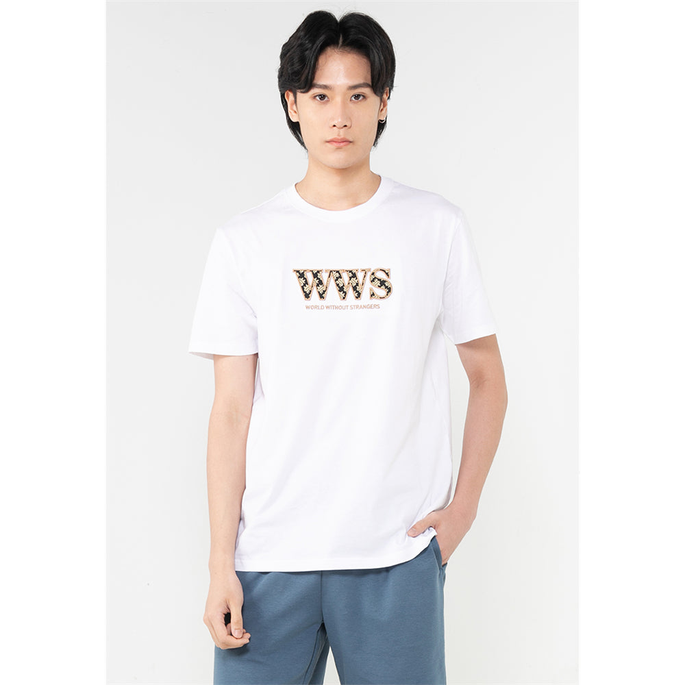 Men's Wws Theme Print Tee's