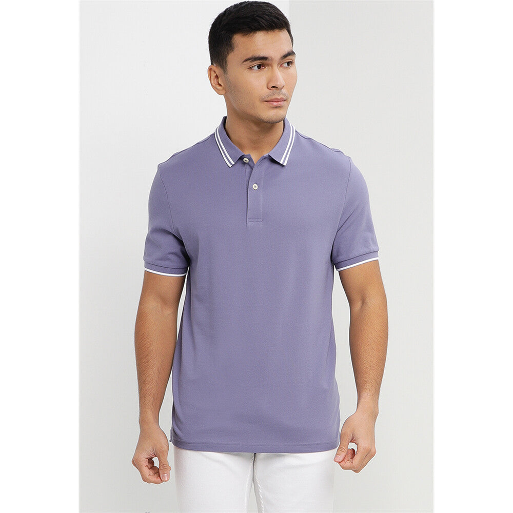 Men's Cotton Solid Polo