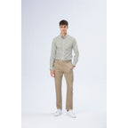 Men's Oxford Pattern Wrinkle Free Shirt