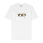 Giordano Men's Cotton Jersey Crewneck Short Sleeve Slim Fit Wws Print Tee-White