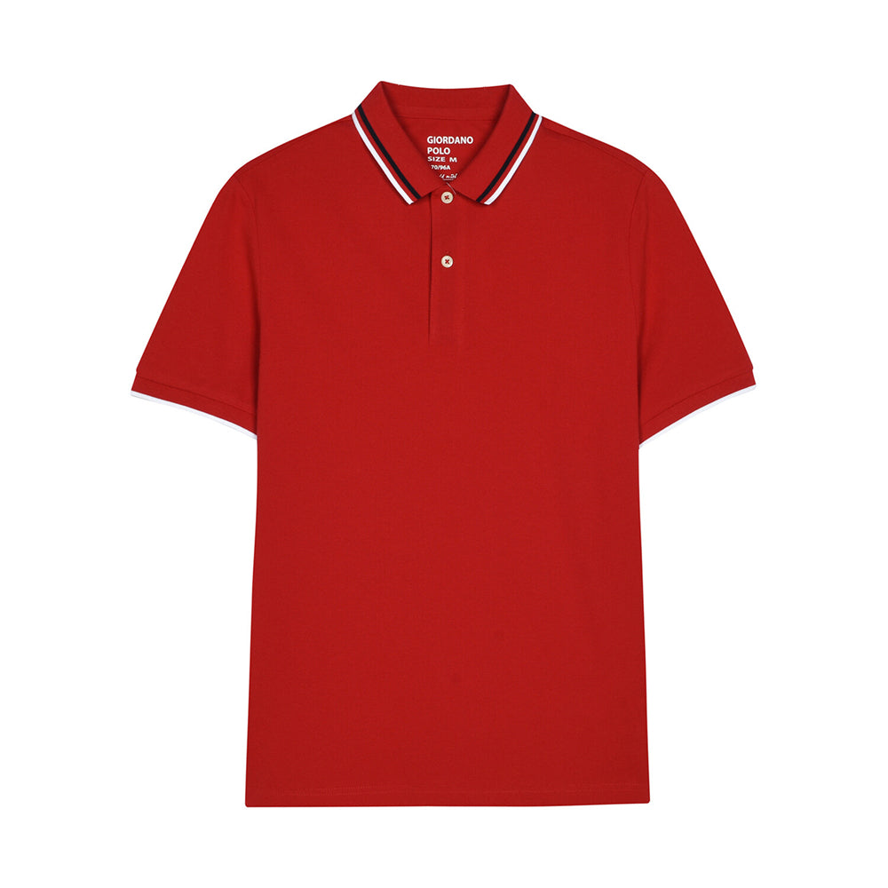Men's Cotton Solid Polo