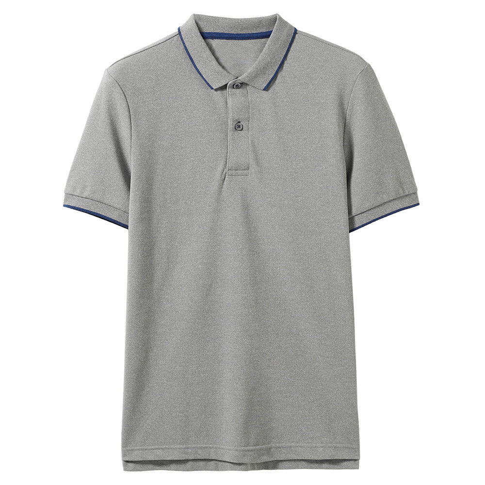 Men Solid Cvc Polo