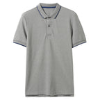 Men Solid Cvc Polo