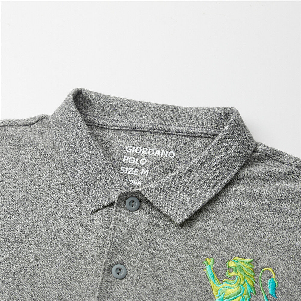Men's 3D Lion Polo