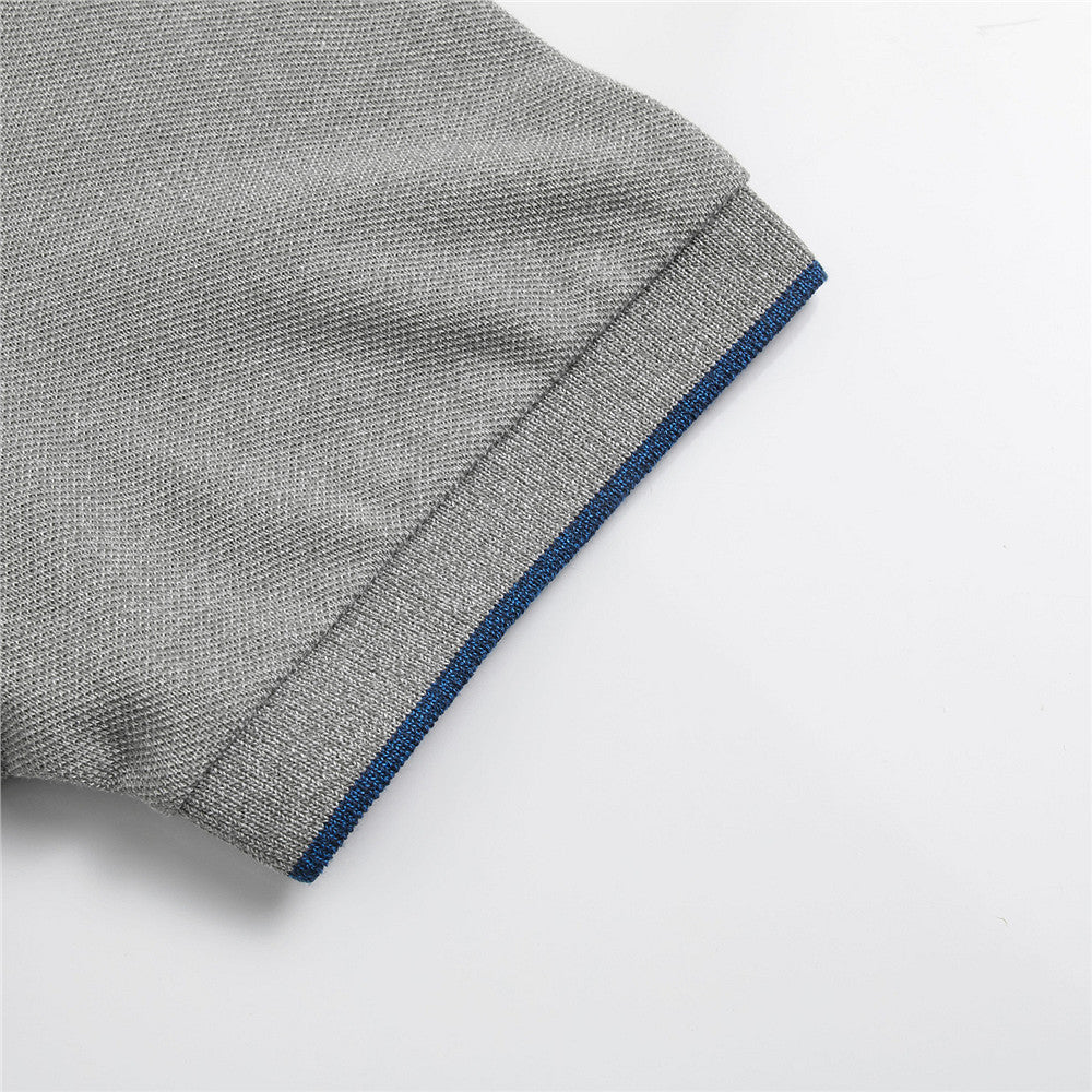 Men Solid Cvc Polo