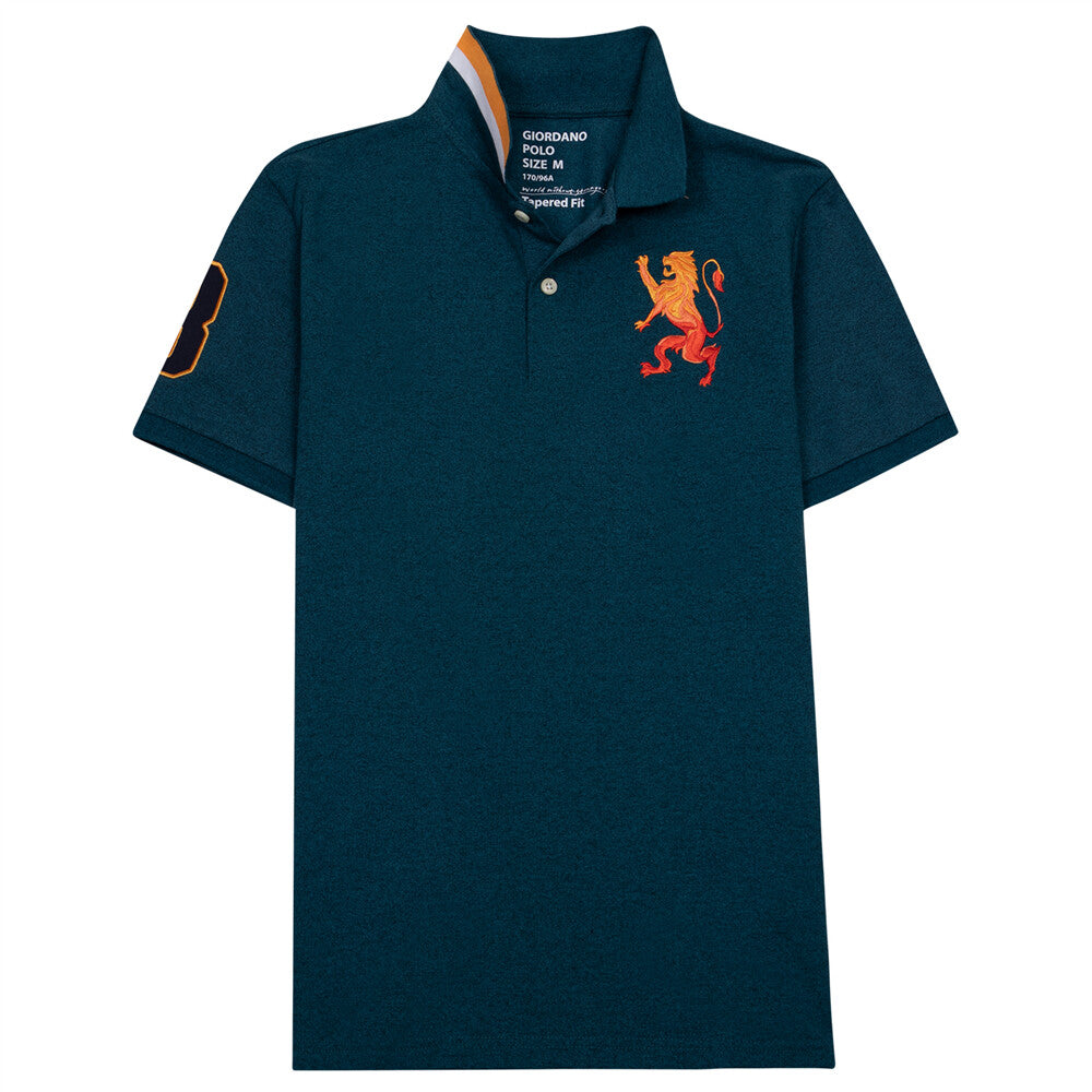 Men's 3D Lion Polo