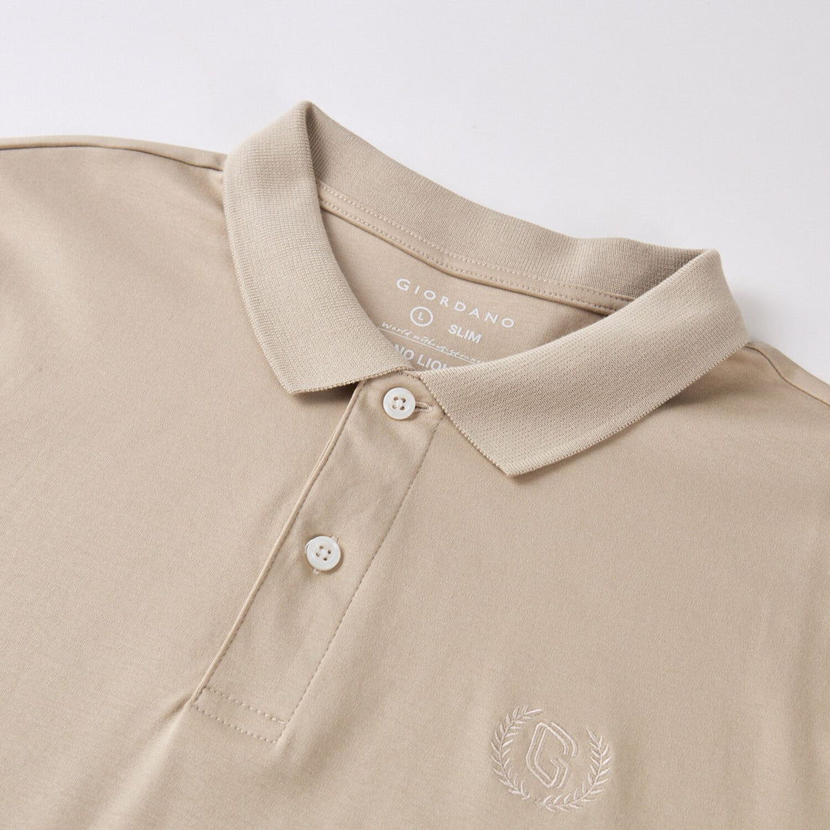 Men’s Slim Fit Liquid Touch Cotton Interlock Polo