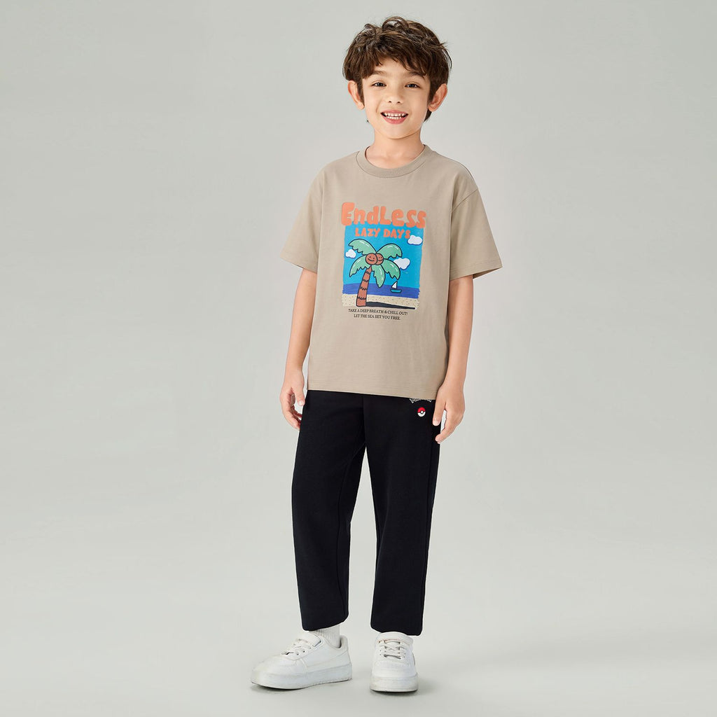 Kid's Endless Lazy Days Pure Cashmere Relaxed Tee