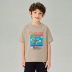 Kid's Endless Lazy Days Pure Cashmere Relaxed Tee