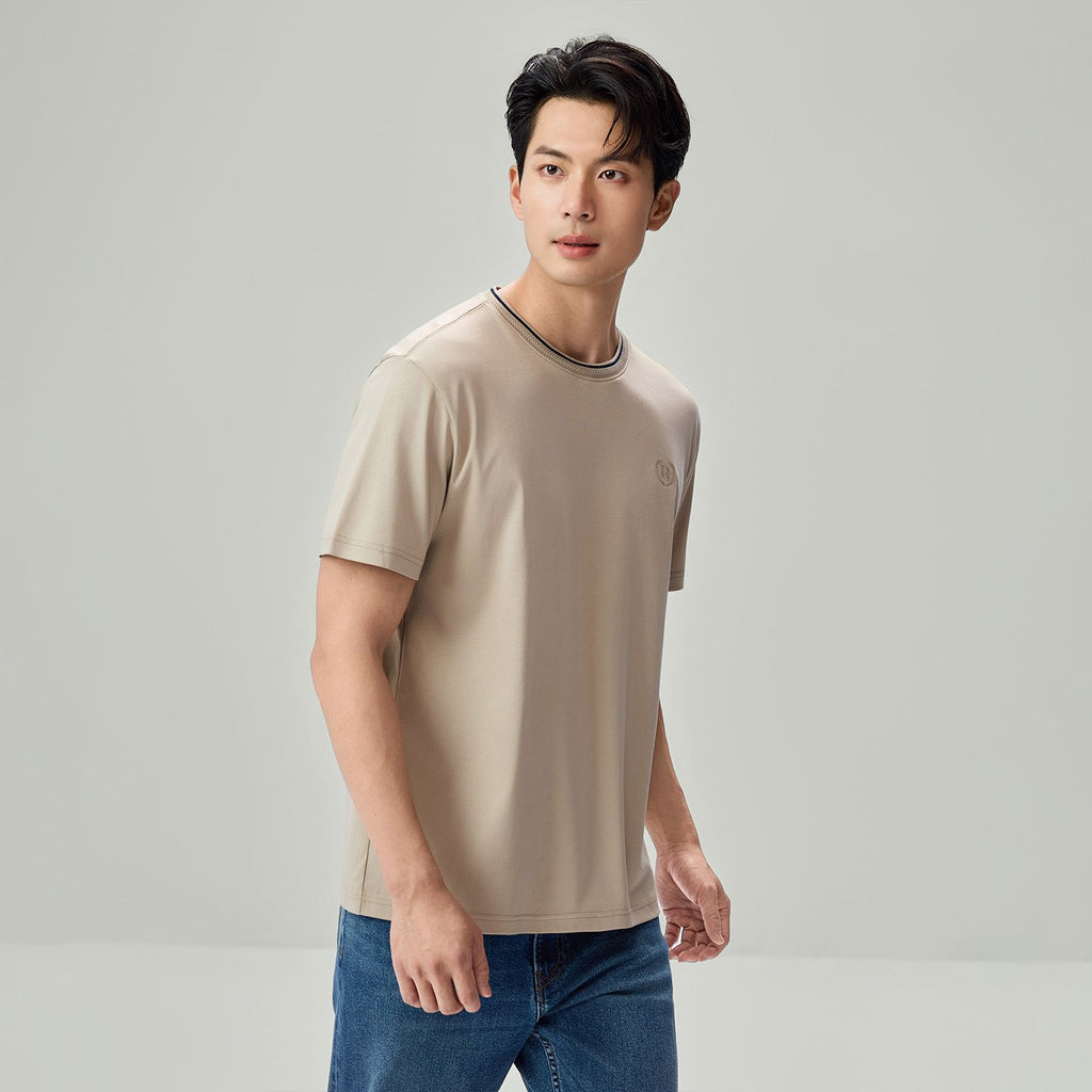 Men's Liquid Touch Relaxed Embroidered Tee