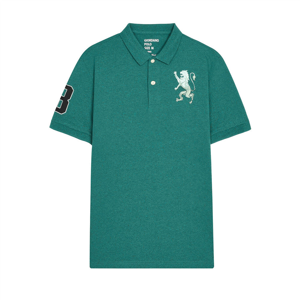 Men's 3D Lion Polo