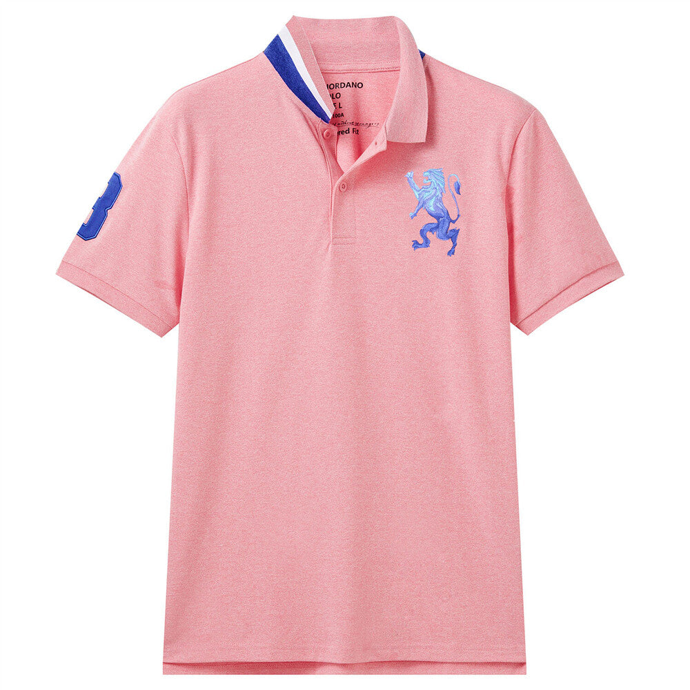 Men's 3D Lion Polo