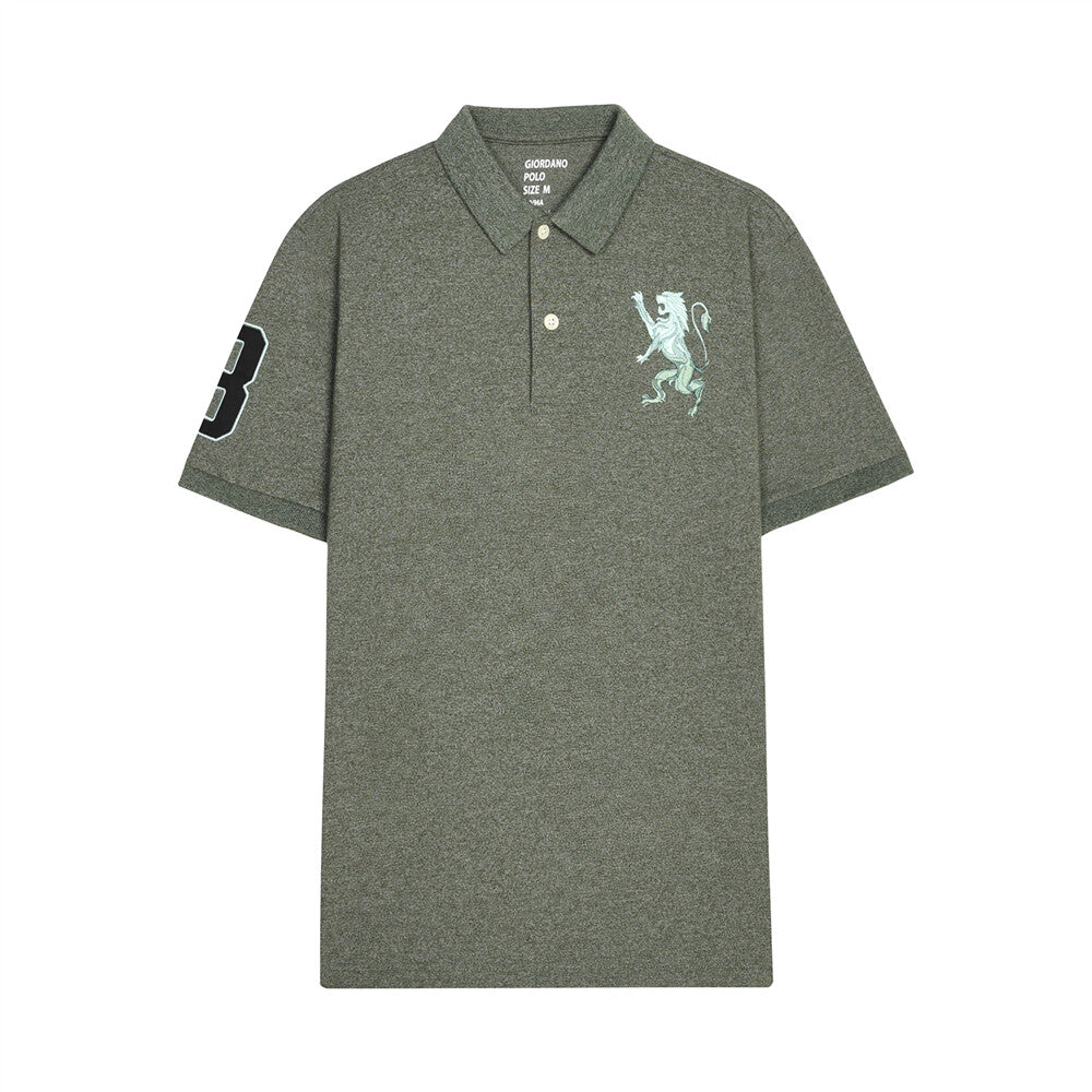 Men's 3D Lion Polo