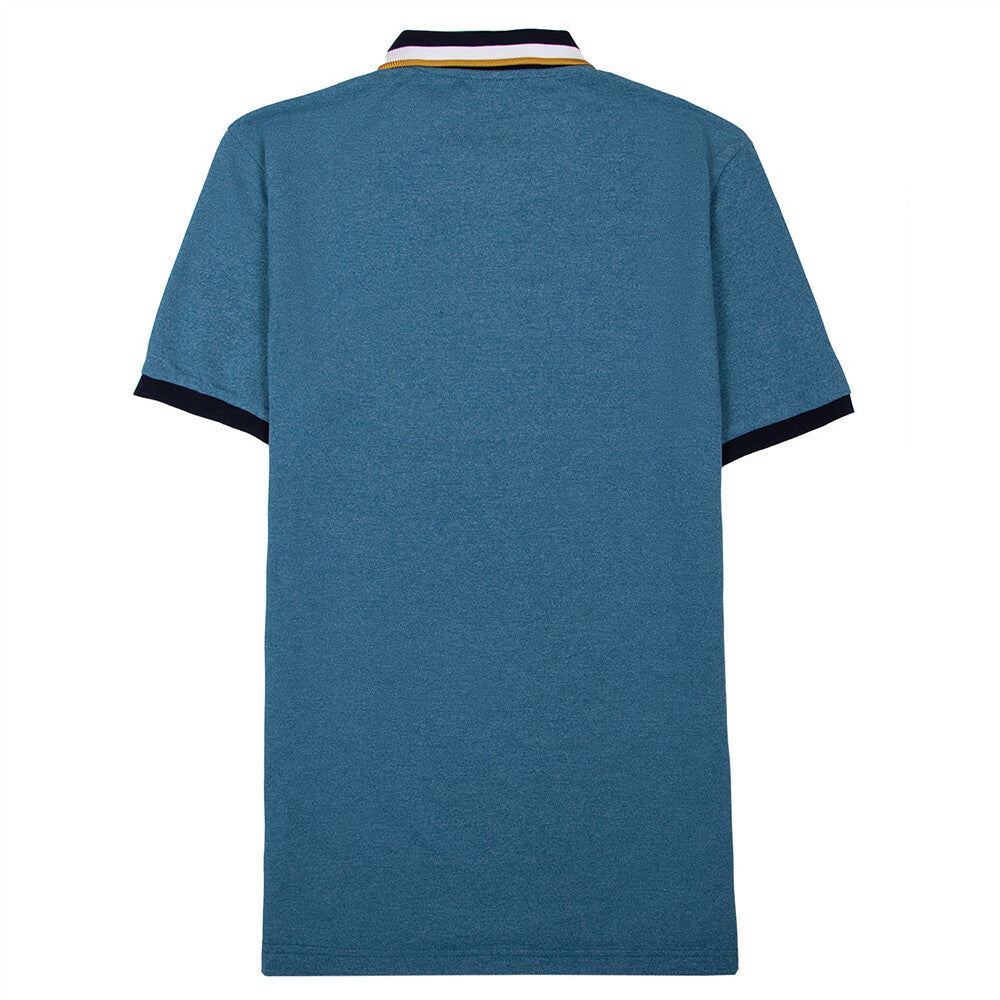 Men Deer Embroidery Polo