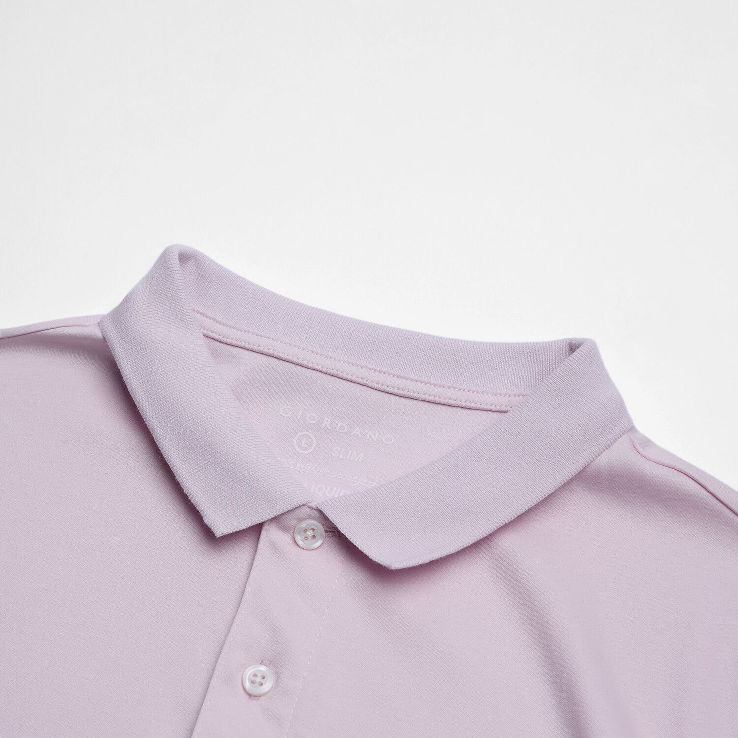 Men’s Slim Fit Liquid Touch Cotton Interlock Polo