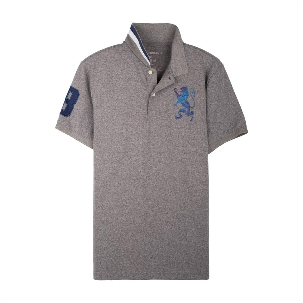 Men's 3D Lion Polo
