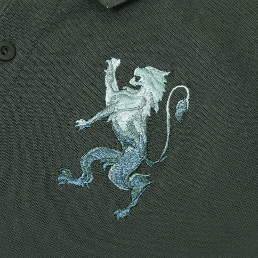 Men's 3D Lion Polo
