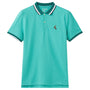 Men Deer Embroidery Polo