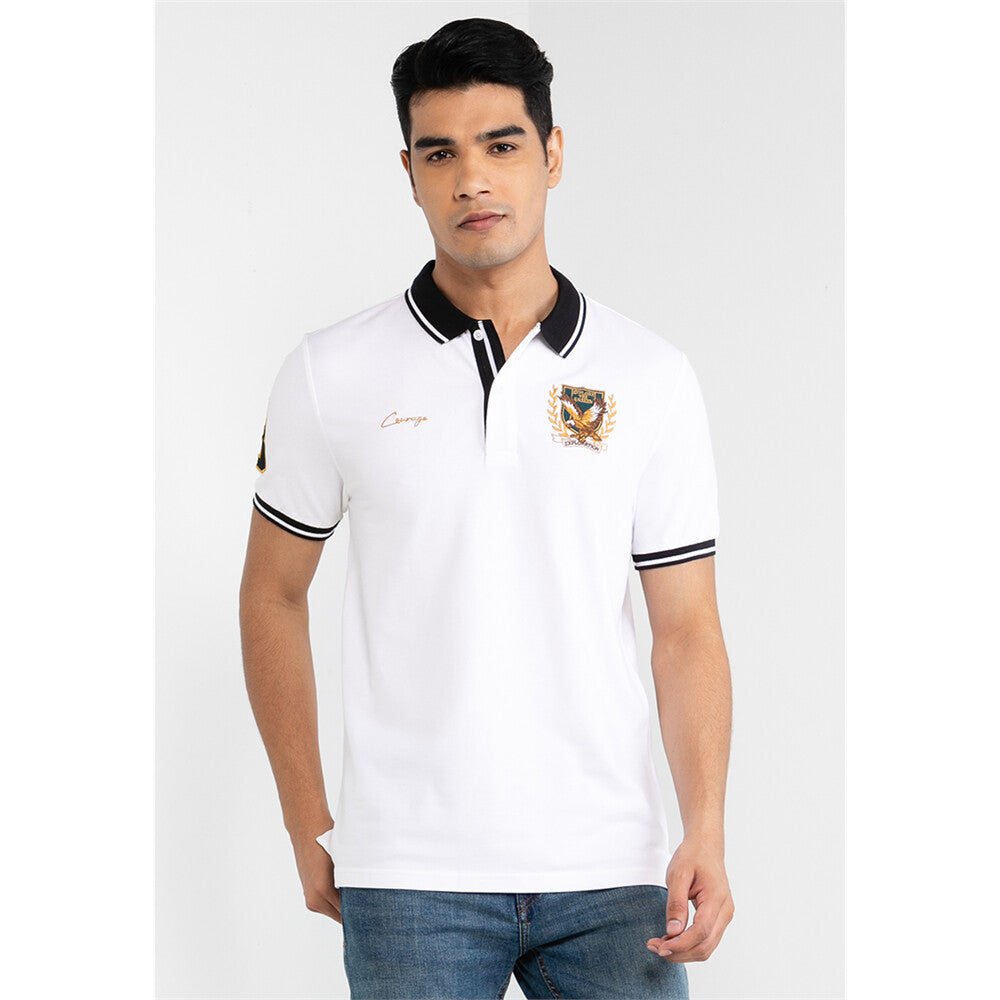 Men's Bold Embroidery Polo
