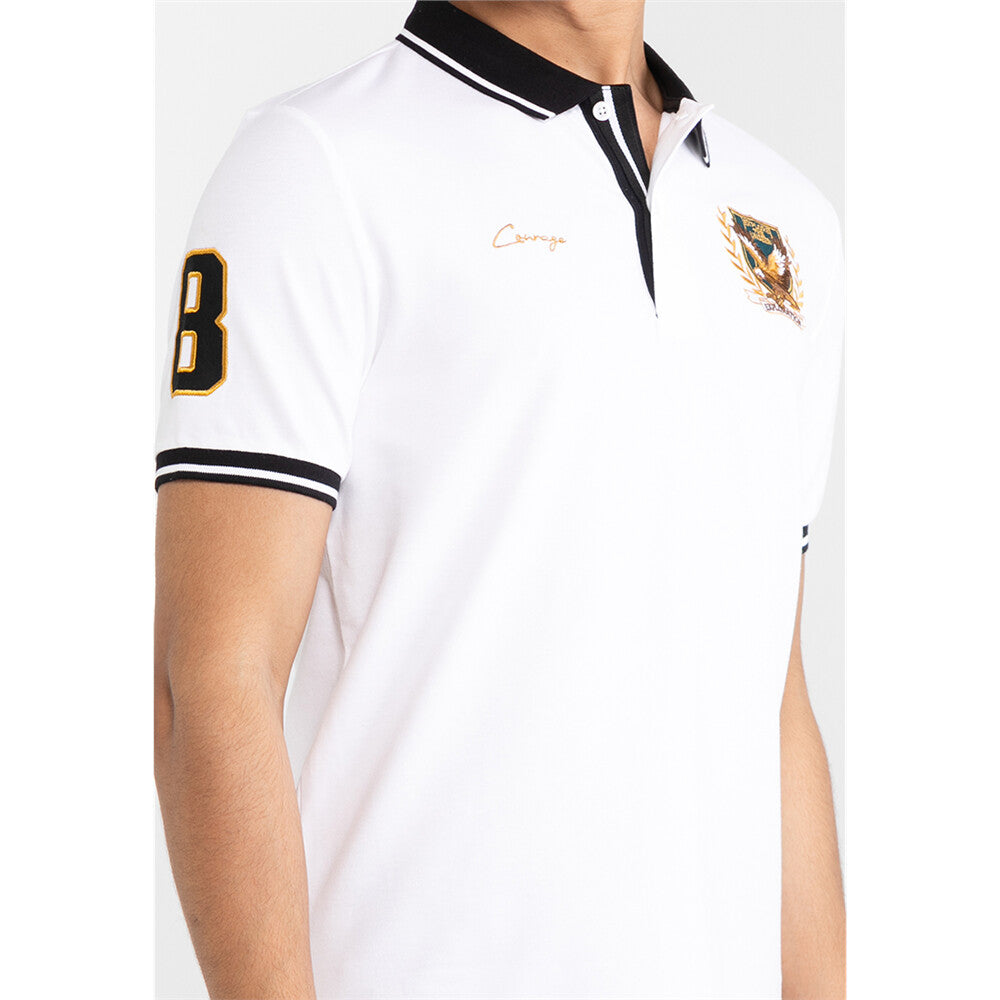 Men's Bold Embroidery Polo
