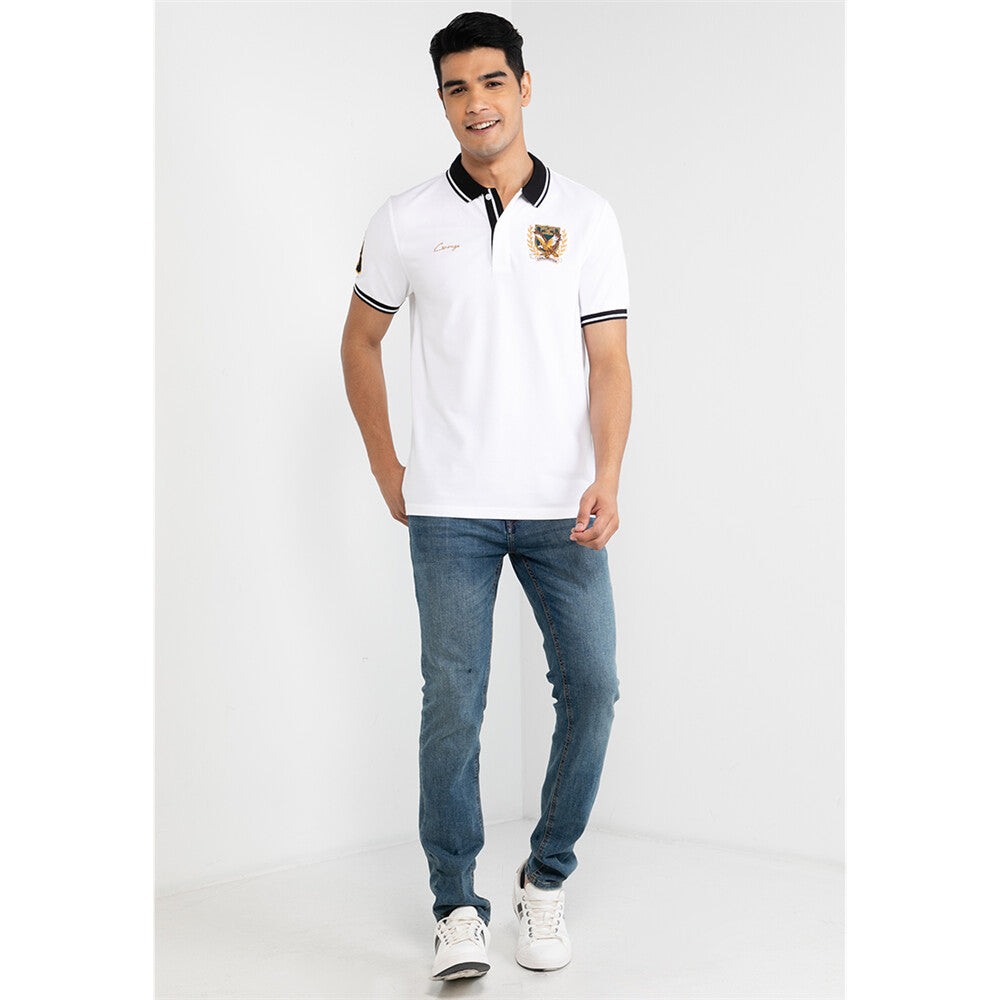 Men's Bold Embroidery Polo