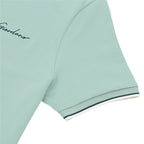 Men's Slim Fit Cotton Polo Shirt With Sailboat Embroidery