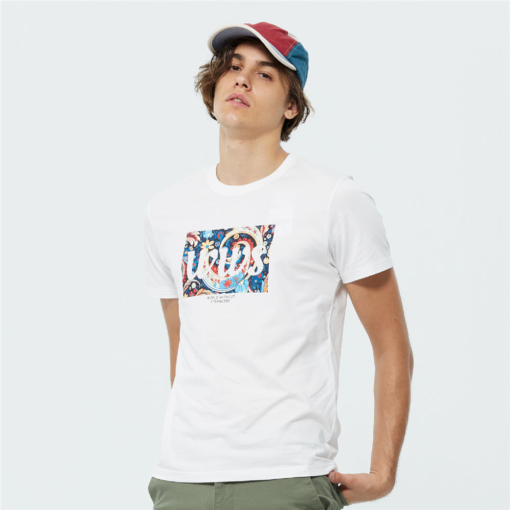 Men's Wws Theme Print Tee's