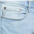 TEST Men's Skinny Fit Tapered Jeans