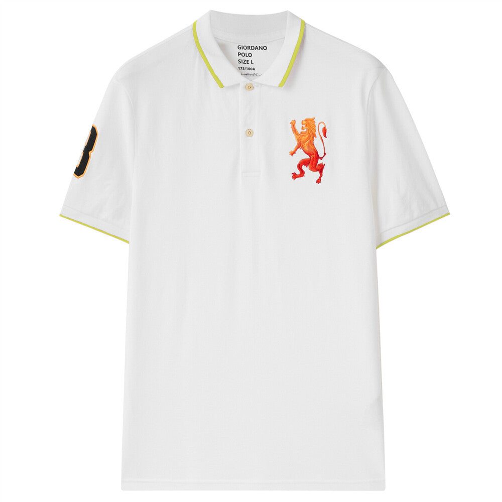 Men's 3D Lion Polo