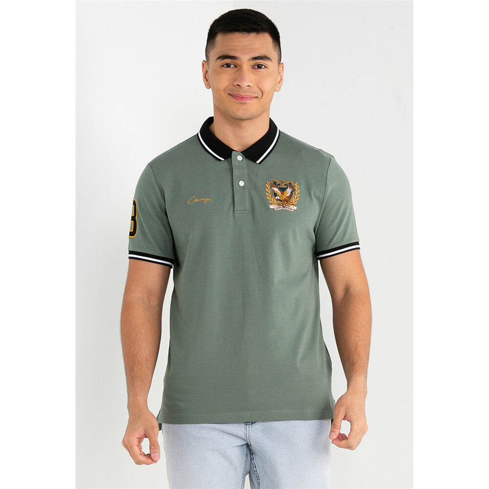 Men's Bold Embroidery Polo