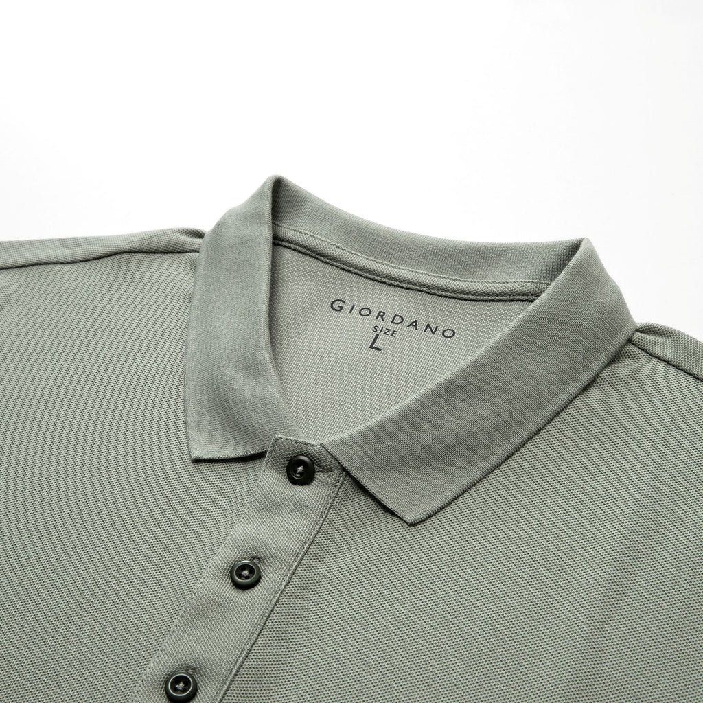 Men's Cotton Blend Pique Polo