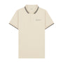Men's Slim Fit Cotton Polo Shirt With Sailboat Embroidery