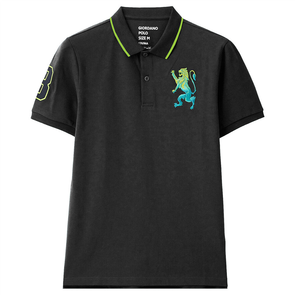 Men's 3D Lion Polo