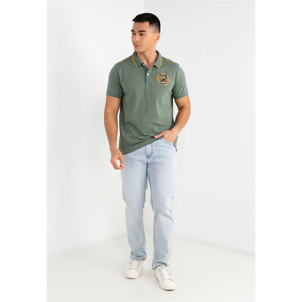 Men's Bold Embroidery Polo